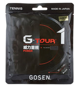 Naciąg tenisowy Gosen G-Tour 1 czarny