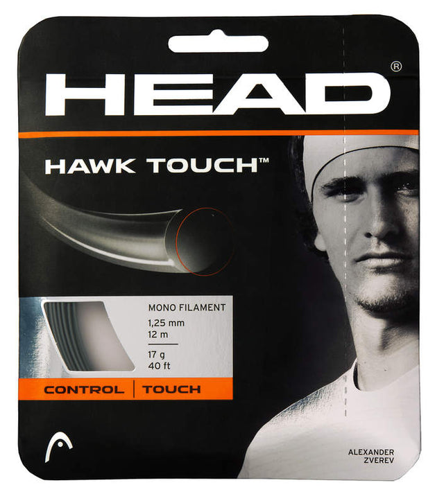 Naciąg tenisowy Head Hawk Touch 12m szary