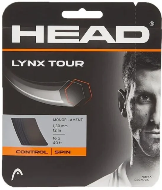 Naciąg tenisowy Head Lynx Tour 12m czarny