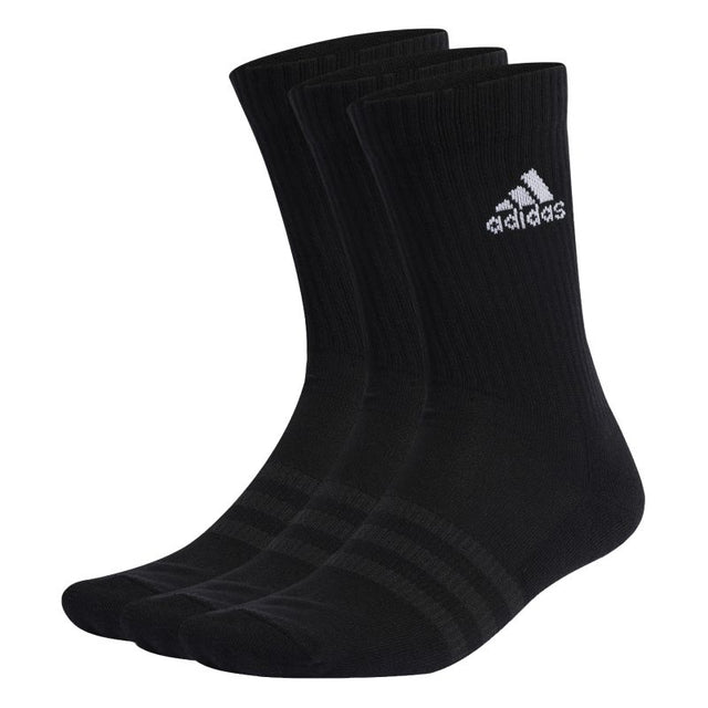 Skarpety tenisowe Adidas Cushioned Crew Sock czarne
