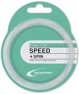 Naciąg tenisowy Iso-Speed + Pulse - biały