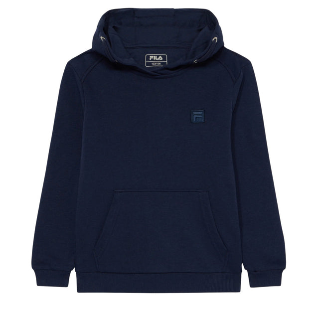 Bluza tenisowa juniorska Fila Sweathoody Roy Kids granatowa