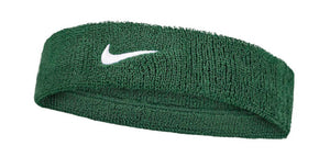 Frotka tenisowa na głowę Nike Swoosh Headband zielona
