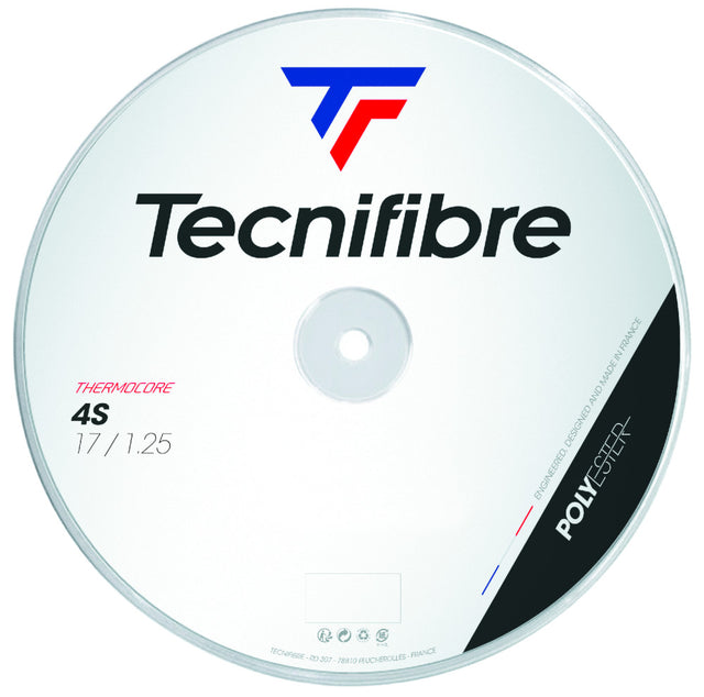 Naciąg tenisowy Tecnifibre 4S czarny 12m ze szpuli