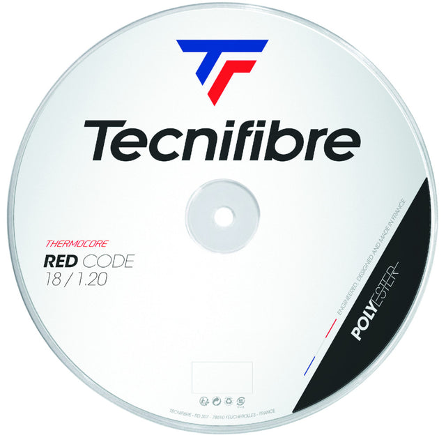 Naciąg tenisowy Tecnifibre Red Code czerwony 12m ze szpuli