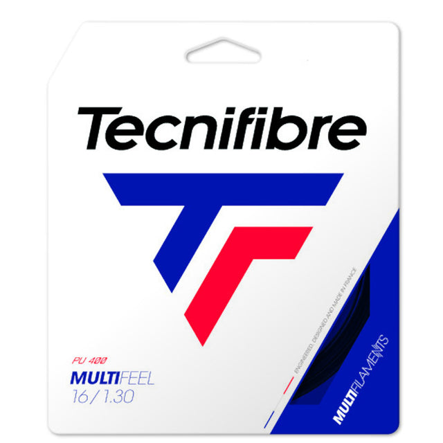 Naciąg tenisowy Tecnifibre Multifeel czarny