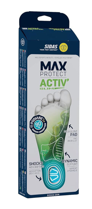 Wkładki do butów Sidas Max Protect Activ Slim