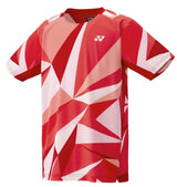 Koszulka tenisowa Yonex AO Crew Neck czerwona