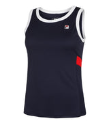 Top tenisowy Fila Top Lissy granatowy