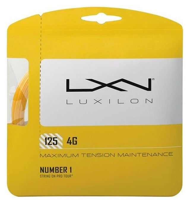 Naciąg tenisowy Luxilon 4G żółty