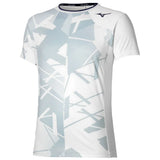 Koszulka sportowa Mizuno DB Shadow Graphic SS Tee biała