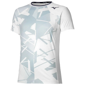 Koszulka sportowa Mizuno DB Shadow Graphic SS Tee biała