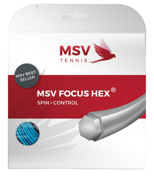 Naciąg tenisowy MSV Focus HEX niebieski