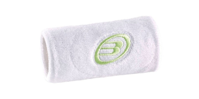 Frotki tenisowe Bullpadel biało/ciemnozielone