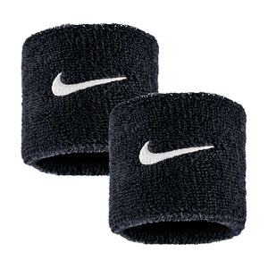 Frotki tenisowe Nike Classic Swoosh Wristbands czarne