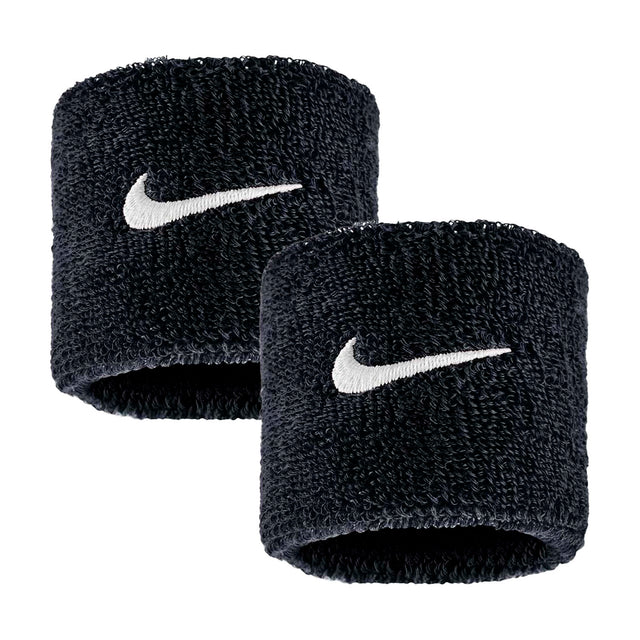 Frotki tenisowe Nike Classic Swoosh Wristbands czarne