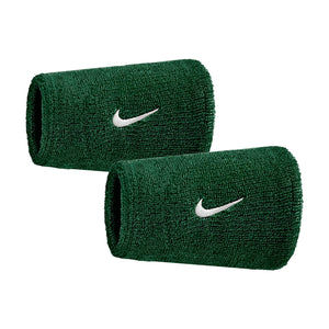 Frotki tenisowe Nike Swoosh Classic Wristbands zielone