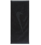 Ręcznik tenisowy Nike Medium Towel Swoosh czarny