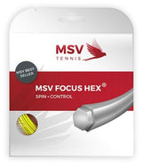 Naciąg tenisowy MSV Focus HEX neonowy żółty