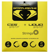 Naciąg tenisowy Grapplesnake Neon Dust Liquid/CES Hybrid żółty