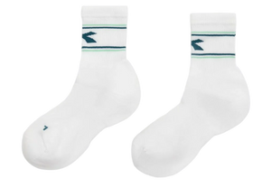 Skarpety tenisowe Diadora Socks Court biało-zielone