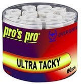 Owijki wierzchnie Pro's Pro Ultra Tacky 60 szt białe