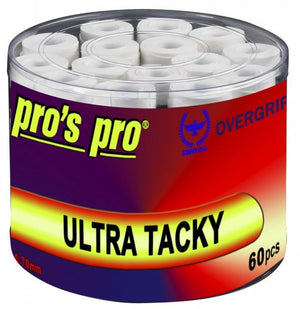 Owijki wierzchnie Pro's Pro Ultra Tacky 60 szt białe