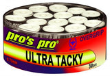 Owijki wierzchnie Pro's Pro Ultra Tacky 30 szt białe