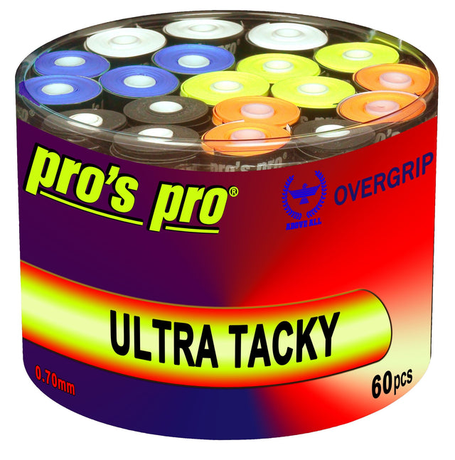 Owijki wierzchnie Pro's Pro Ultra Tacky 60 szt wielokolorowe