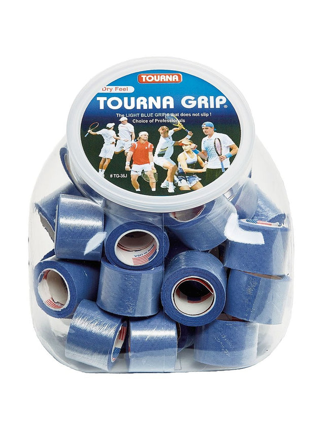 Tourna Grip Dry Feel Overgrip Navy Blue per piece