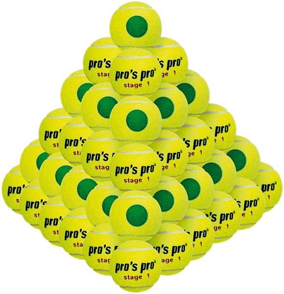 Piłki tenisowe Pro's-Pro Junior 60 sztuk