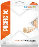 Naciąg tenisowy Pacific Poly Force (12.2m) - light orange
