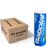 Piłki do padla/Karton Babolat Court Padel 24x3