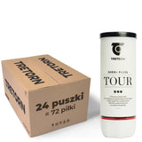 Piłki do padla/Karton Tretorn Serie+ Padel Tour 24x3