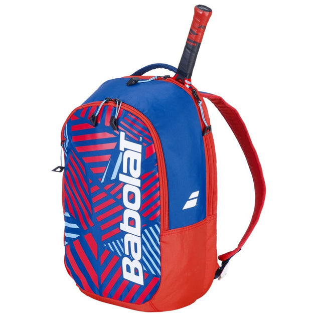 Plecak tenisowy Babolat Backpack Kids niebiesko-czerwony