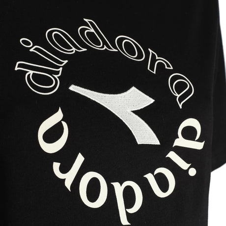 Koszulka tenisowa Diadora L. T-Shirt SS ESS. Sports czarna
