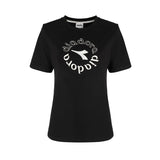 Diadora L. T-Shirt SS ESS. Sports black tennis t-shirt
