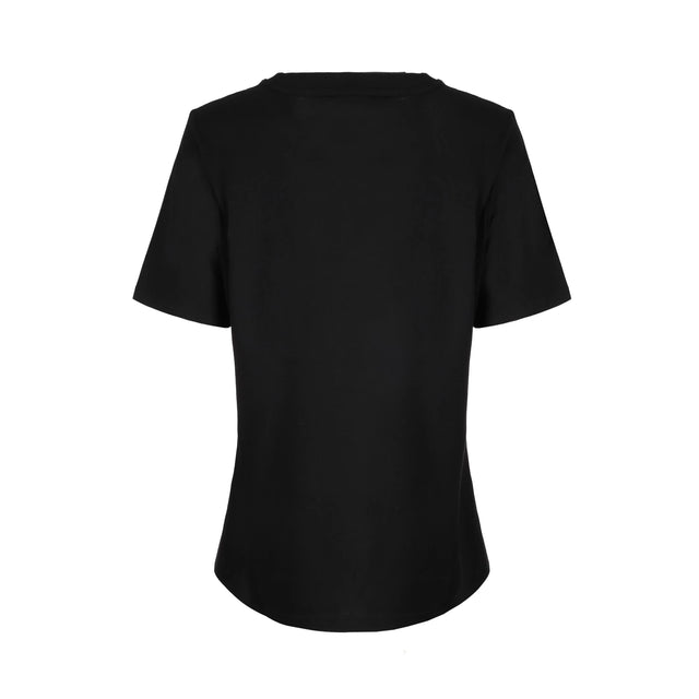 Diadora L. T-Shirt SS ESS. Sports black tennis t-shirt