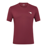 Koszulka tenisowa Diadora SS Icon bordowa