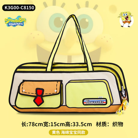 Torba do badmintona Kawasaki SpongeBob K3G08-C8263 żółta