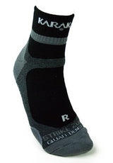 Skarpety do squasha Karakal X4 Ankle czarno-szare