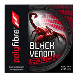 Naciąg tenisowy Polyfibre Black Venom Rough