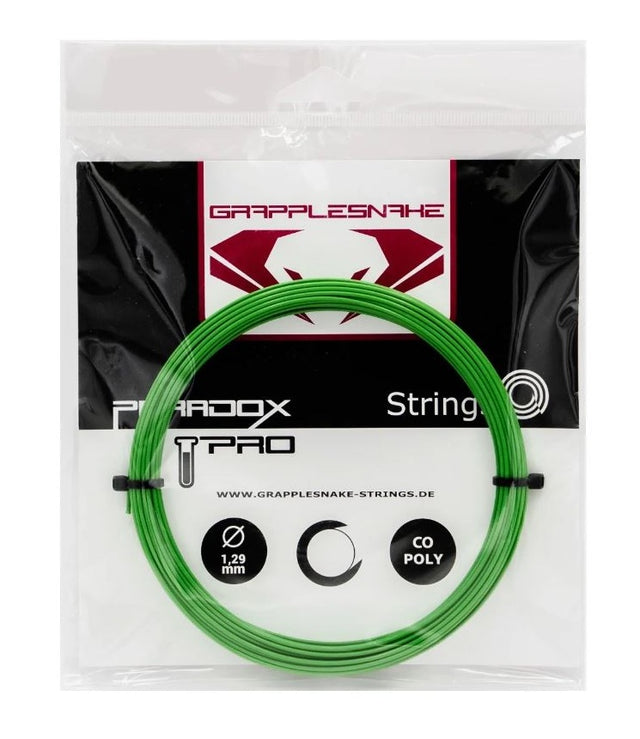 Naciąg tenisowy Grapplesnake Paradox Pro zielony
