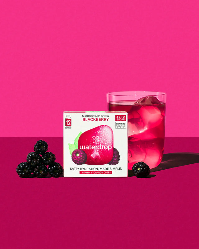 Elektrolity Waterdrop Microdrink Snow o smaku jeżyny x12