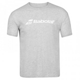 Koszulka tenisowa juniorska Babolat Exercise Tee Boy szara