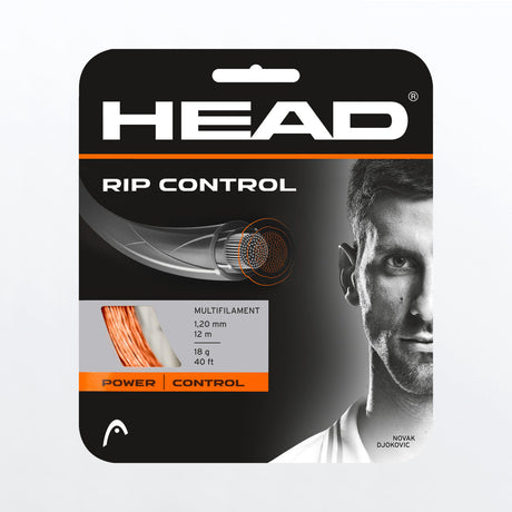 Naciąg tenisowy Head Rip Control 12m pomarańczowo-biały