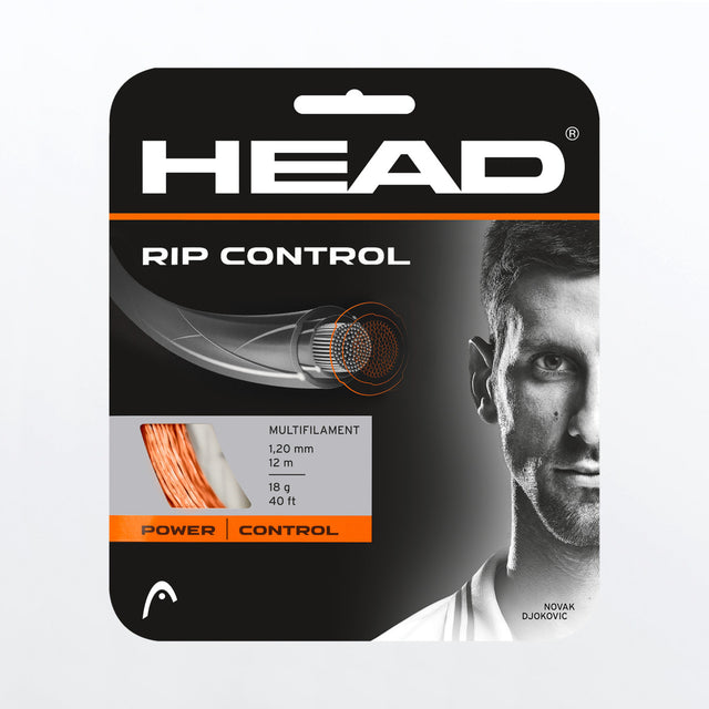 Naciąg tenisowy Head Rip Control 12m pomarańczowo-biały