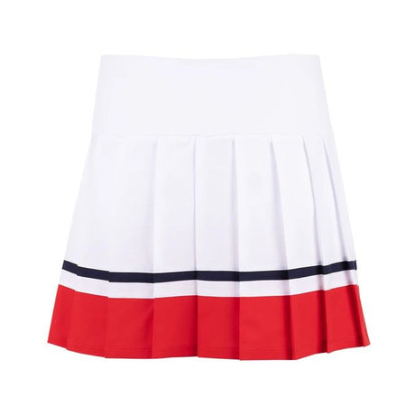 Spódniczka tenisowa Fila Skort Sabine biało-czerwona