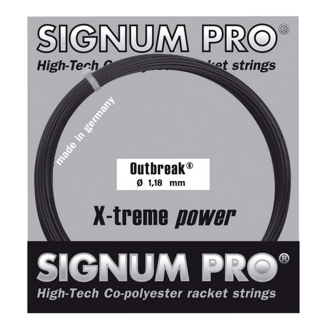 Naciąg tenisowy Signum Pro Outbreak X-treme Power antracyt