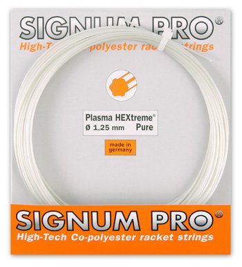 Naciąg tenisowy Signum Pro Plasma HEXtreme Pure biały